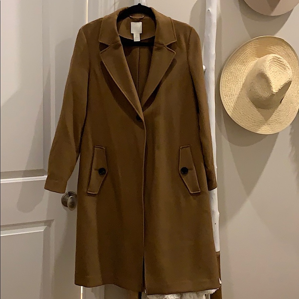 🛑sold🛑 H&M single breasted lightweight coat